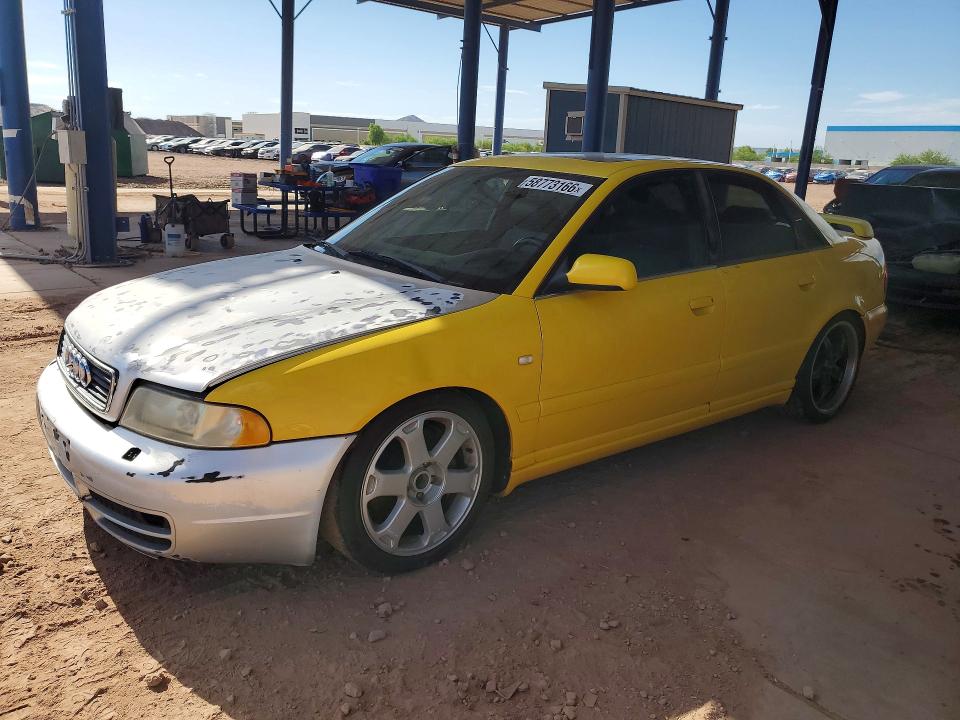 2000 Audi S4 მანქანა იყიდება აუქციონზე, vin: WAUDD68D1YA046214, აუქციონის ნომერი: 58773166
