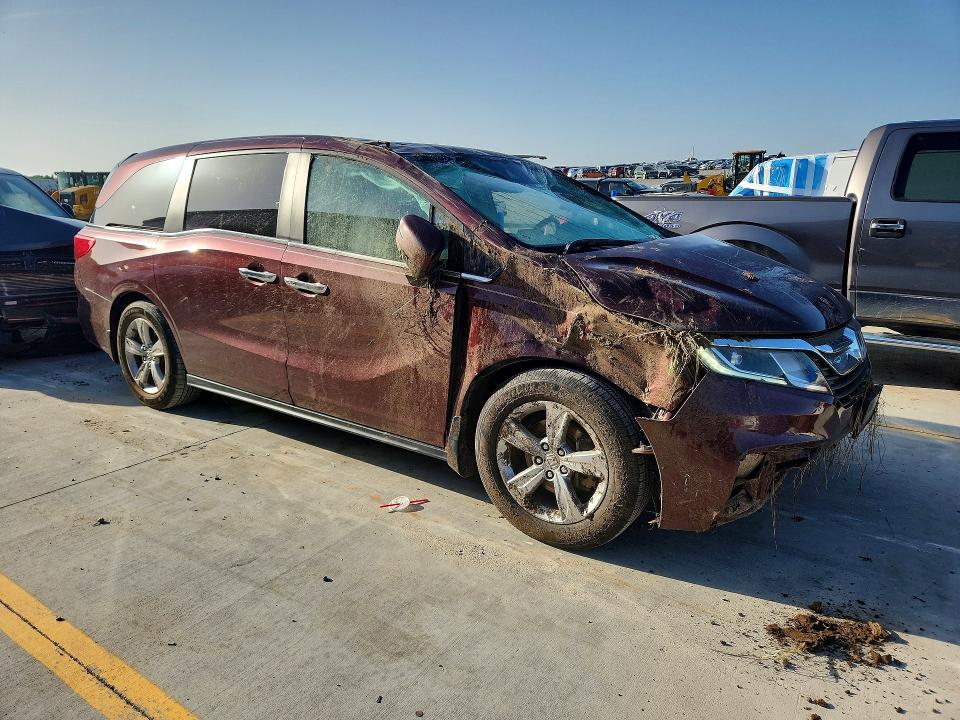 2018 Honda Odyssey მანქანა იყიდება აუქციონზე, vin: 5FNRL6H73JB006865, აუქციონის ნომერი: 59233166