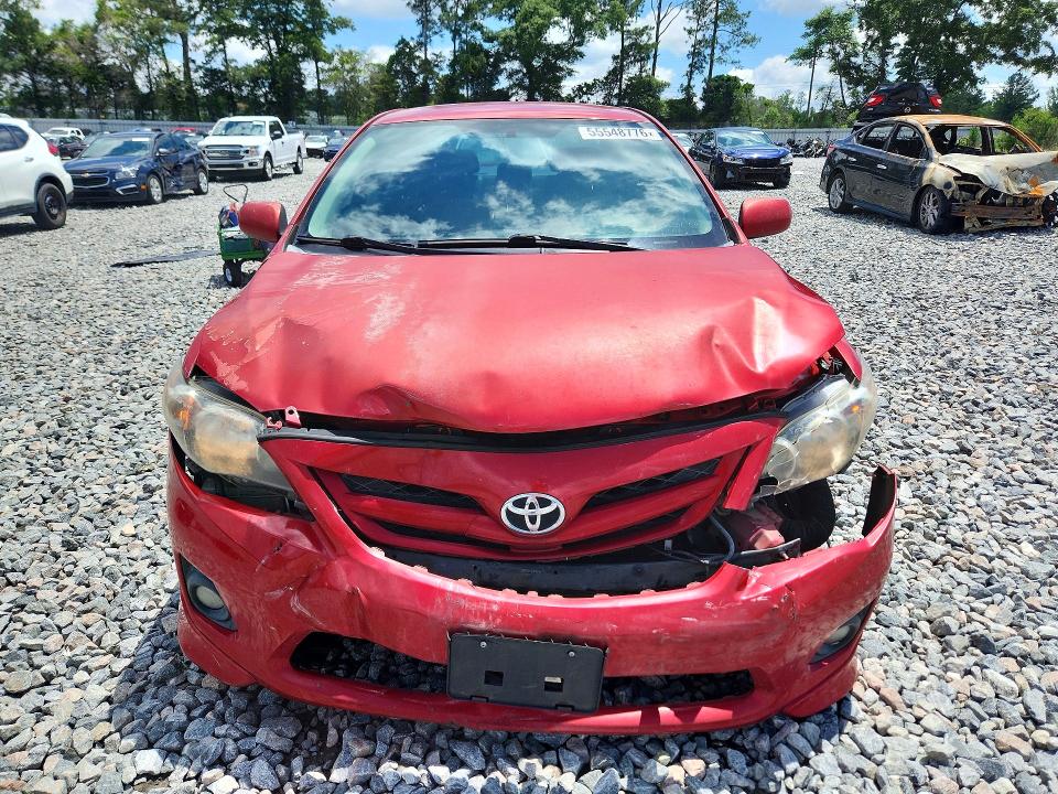 55548776 :رقم المزاد ، 2T1BU4EE2BC674328 vin ، 2011 Toyota Corolla مزاد بيع