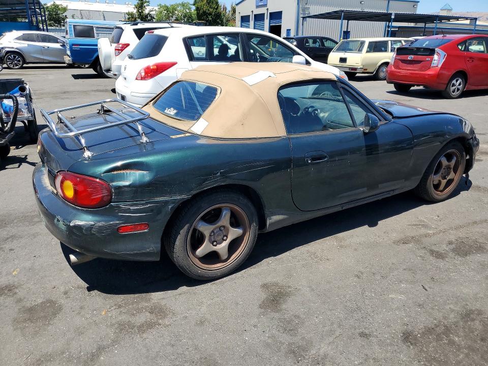 1999 Mazda Mx-5 Miata მანქანა იყიდება აუქციონზე, vin: JM1NB353XX0106907, აუქციონის ნომერი: 55985046