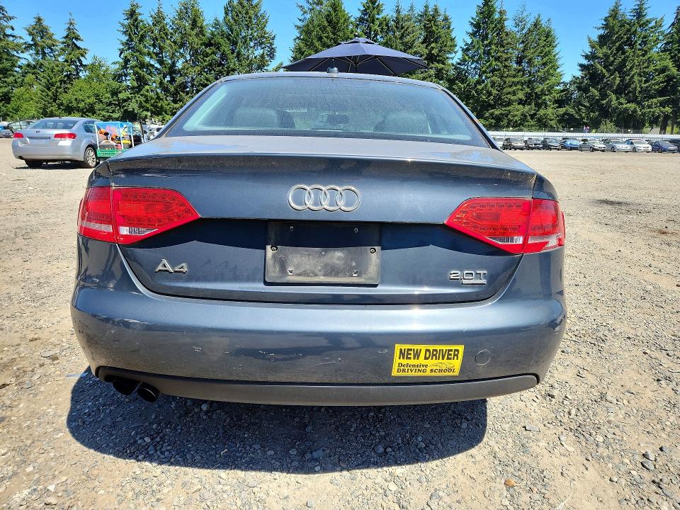 2011 Audi A4 მანქანა იყიდება აუქციონზე, vin: WAUFFAFL6BA065056, აუქციონის ნომერი: 58474436
