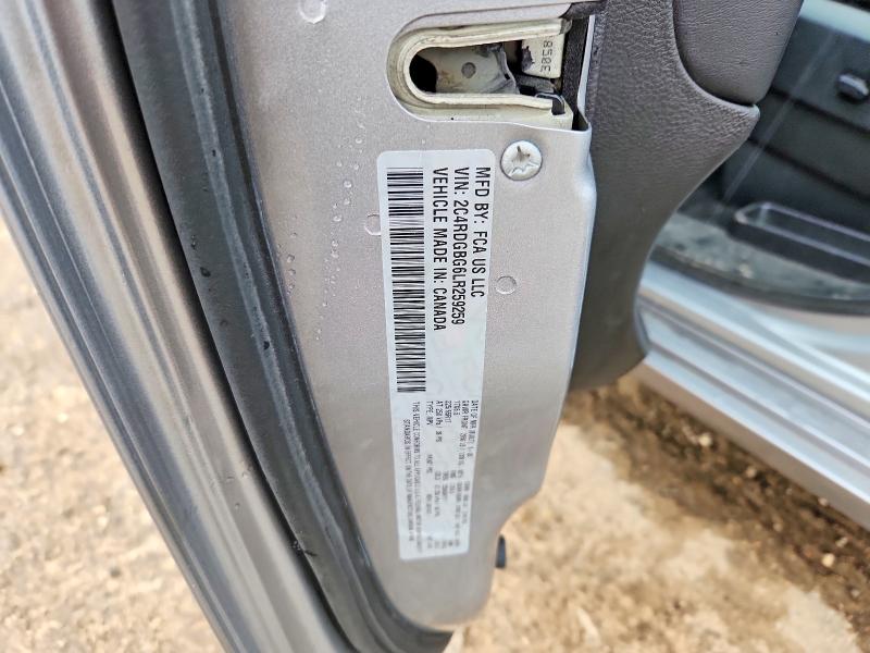 Aukcja sprzedaży 2020 Dodge Grand Caravan, vin: 2C4RDGBG6LR259259, numer aukcji: 58497786