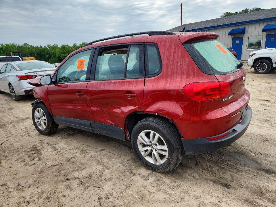 Продажа на аукционе авто 2016 Volkswagen Tiguan, vin: WVGBV7AX7GW026595, номер лота: 58388306
