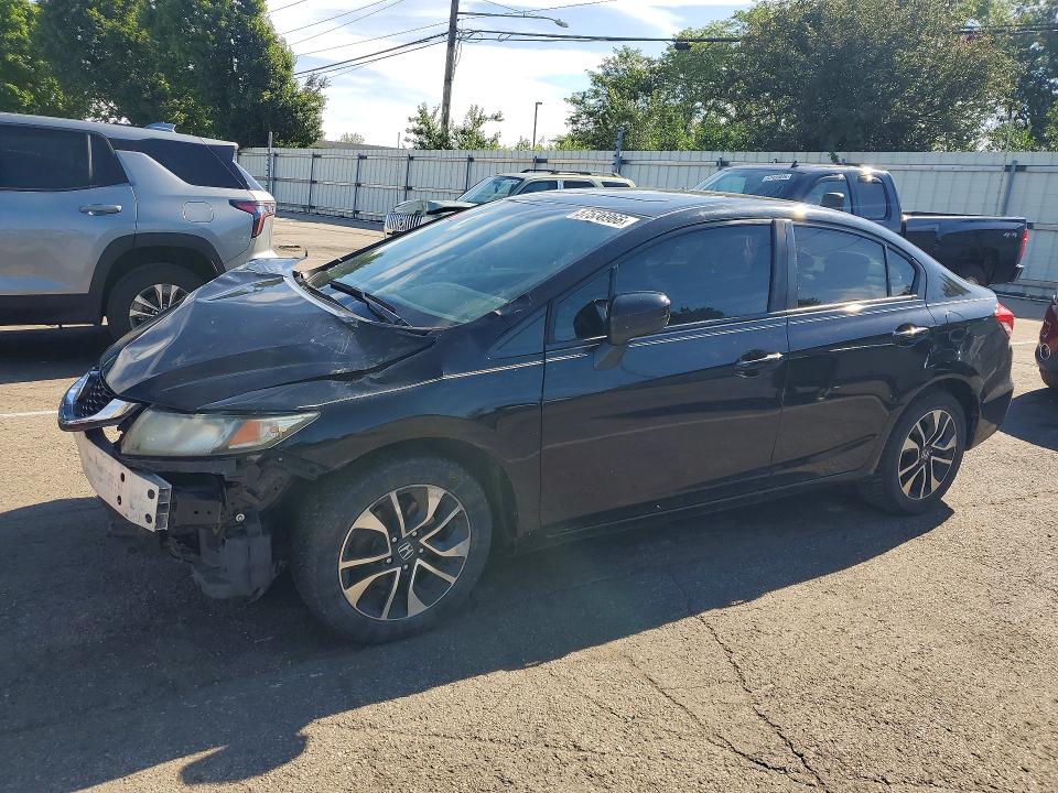 Auction sale of the 2015 Honda Civic, vin: 19XFB2F8XFE025744, lot number: 57536966