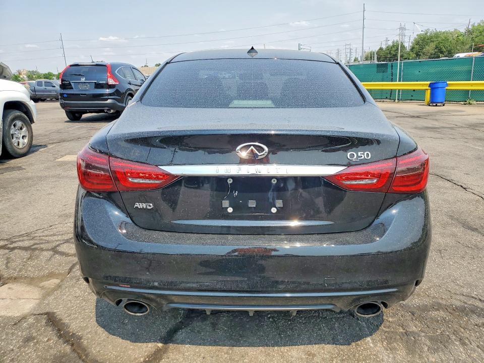 57687166 :رقم المزاد ، JN1EV7AR6KM593116 vin ، 2019 Infiniti Q50 مزاد بيع