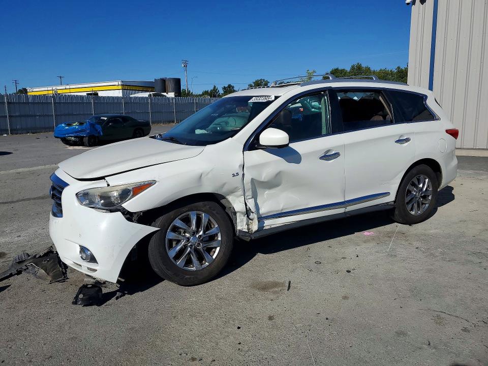 59323956 :رقم المزاد ، 5N1AL0MMXFC520508 vin ، 2015 Infiniti Qx60 مزاد بيع