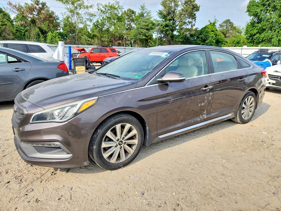 Продажа на аукционе авто 2017 Hyundai Sonata, vin: 5NPE34AF8HH577221, номер лота: 54552836