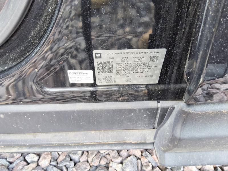 56814876 :رقم المزاد ، 2GNAXJEVXJ6244152 vin ، 2018 Chevrolet Equinox مزاد بيع