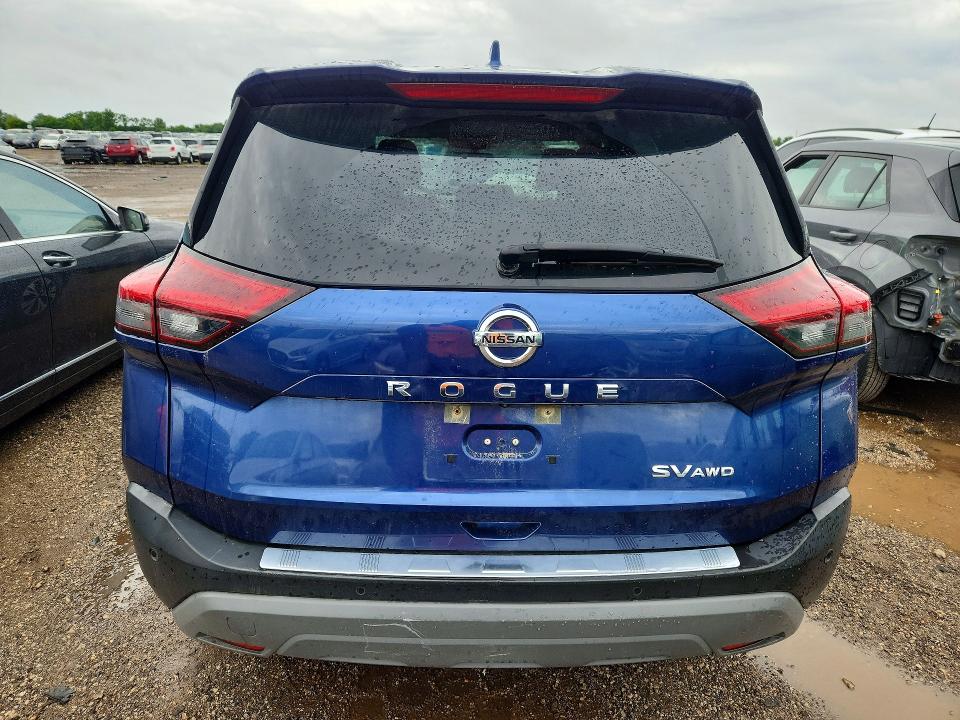 2021 Nissan Rogue მანქანა იყიდება აუქციონზე, vin: JN8AT3BB6MW227695, აუქციონის ნომერი: 57707206