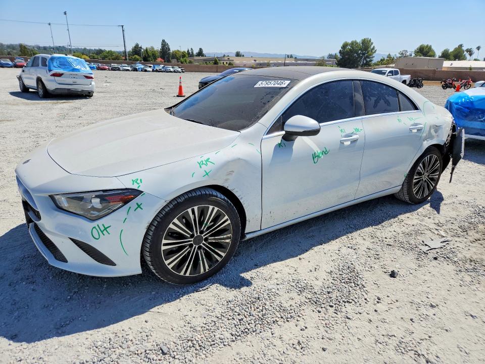 Aukcja sprzedaży 2021 Mercedes-benz Cla, vin: W1K5J4GB3MN167615, numer aukcji: 57957046