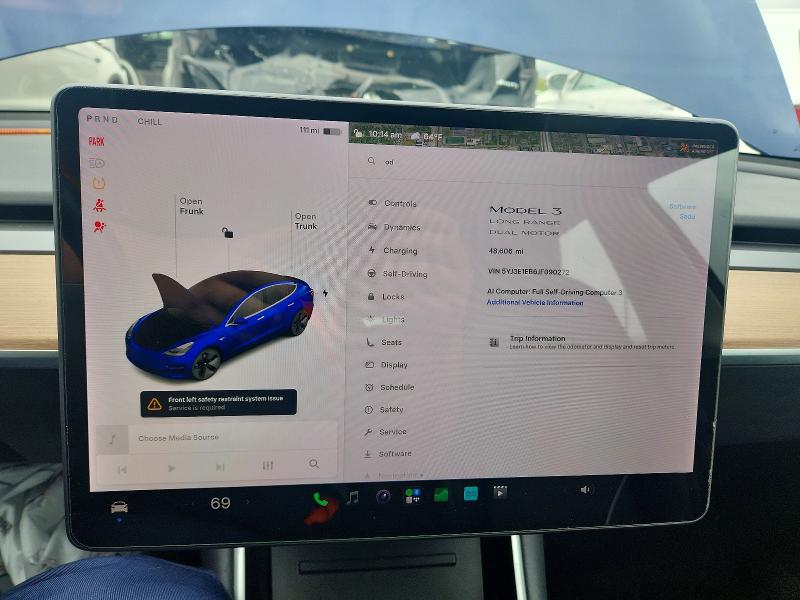 56434866 :رقم المزاد ، 5YJ3E1EB6JF090272 vin ، 2018 Tesla Model 3 مزاد بيع
