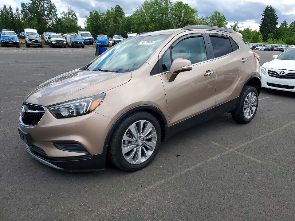 56718056 :رقم المزاد ، KL4CJASB9JB513021 vin ، 2018 Buick Encore مزاد بيع