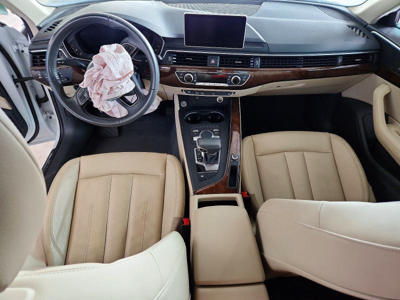2019 Audi A4 მანქანა იყიდება აუქციონზე, vin: WAUHMAF48KA014584, აუქციონის ნომერი: 55332206