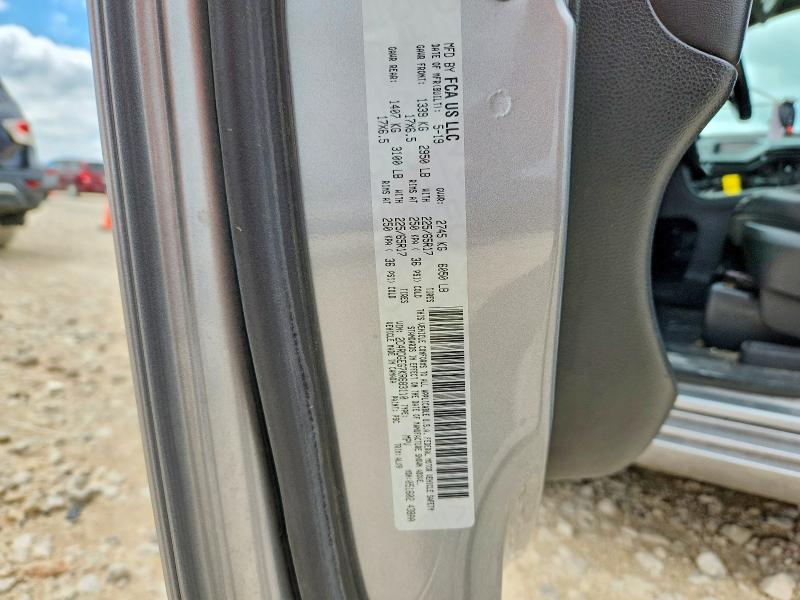 57253306 :رقم المزاد ، 2C4RDGEG7KR683110 vin ، 2019 Dodge Grand Caravan مزاد بيع