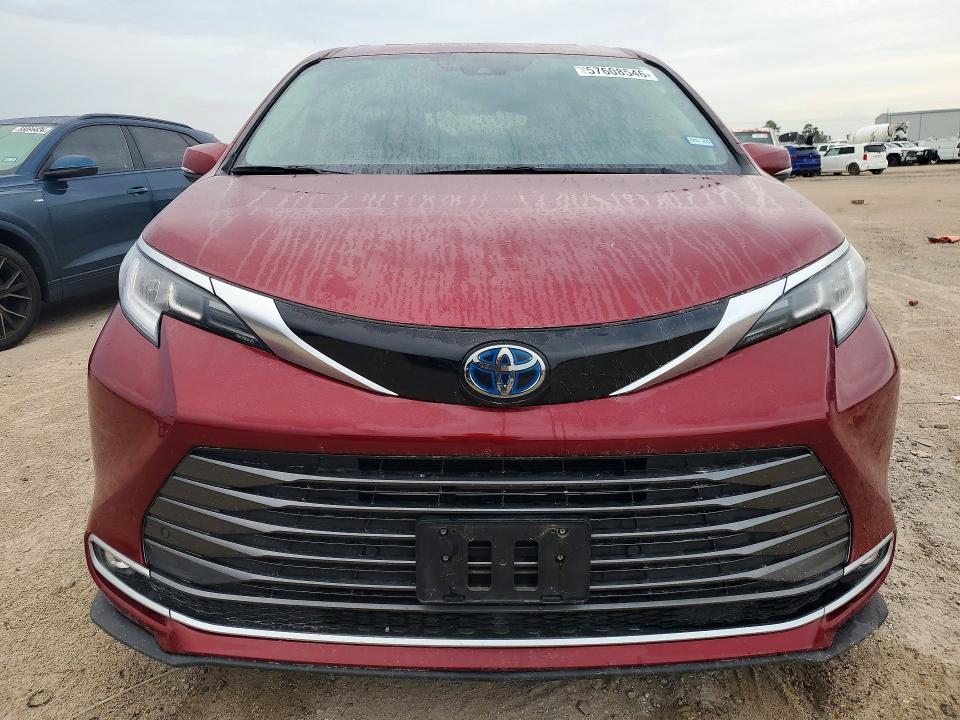 2022 Toyota Sienna მანქანა იყიდება აუქციონზე, vin: 5TDZSKFC5NS052596, აუქციონის ნომერი: 57608546