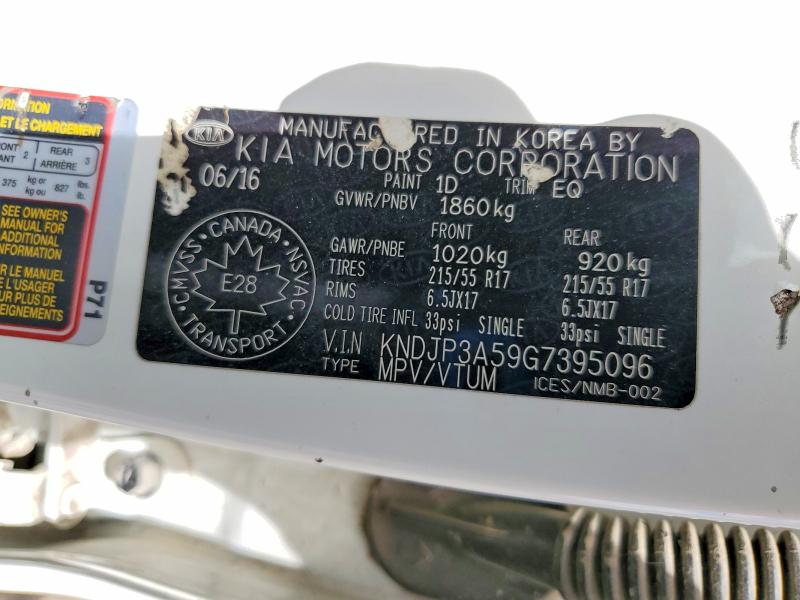 Aukcja sprzedaży 2016 Kia Soul, vin: KNDJP3A59G7395096, numer aukcji: 56776436