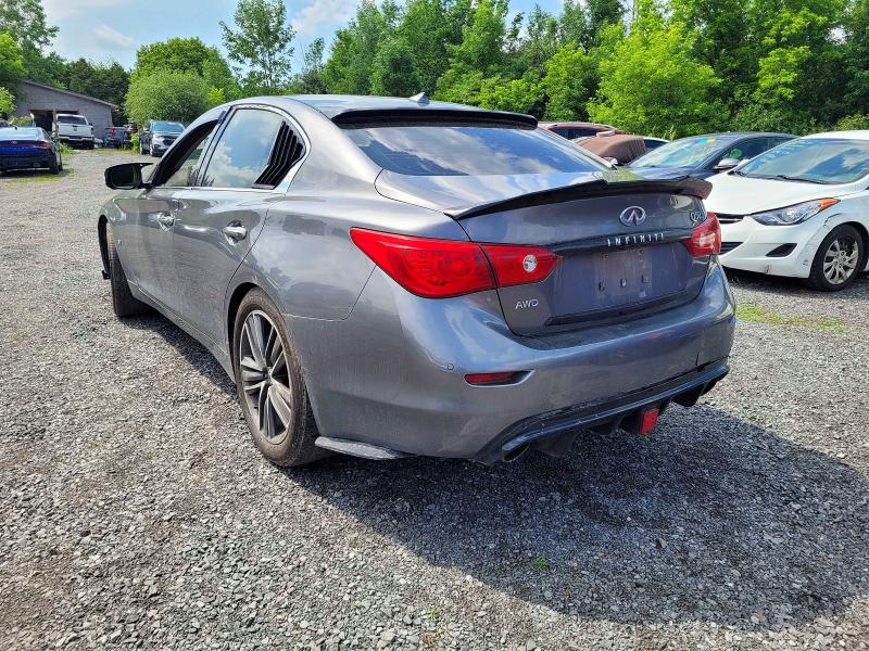 57654686 :رقم المزاد ، JN1BV7AR3FM390032 vin ، 2015 Infiniti Q50 مزاد بيع