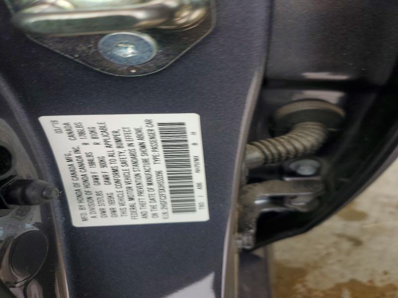 Продаж на аукціоні авто 2018 Honda Civic, vin: 2HGFC2F5XJH553396, номер лоту: 58579896