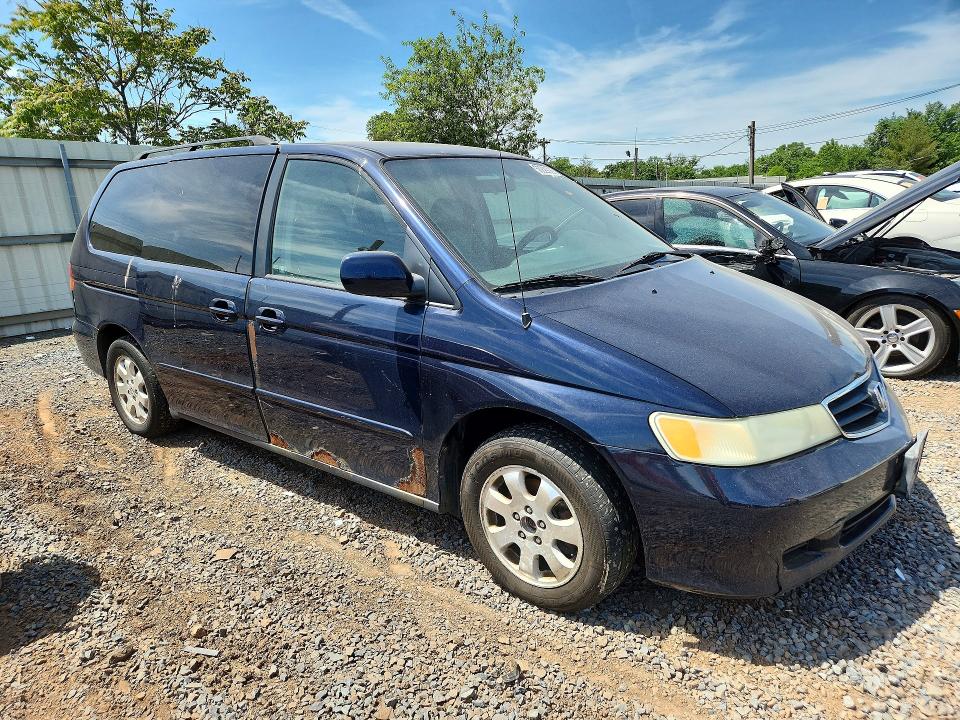 Продажа на аукционе авто 2004 Honda Odyssey, vin: 2HKRL18984H500004, номер лота: 56229086