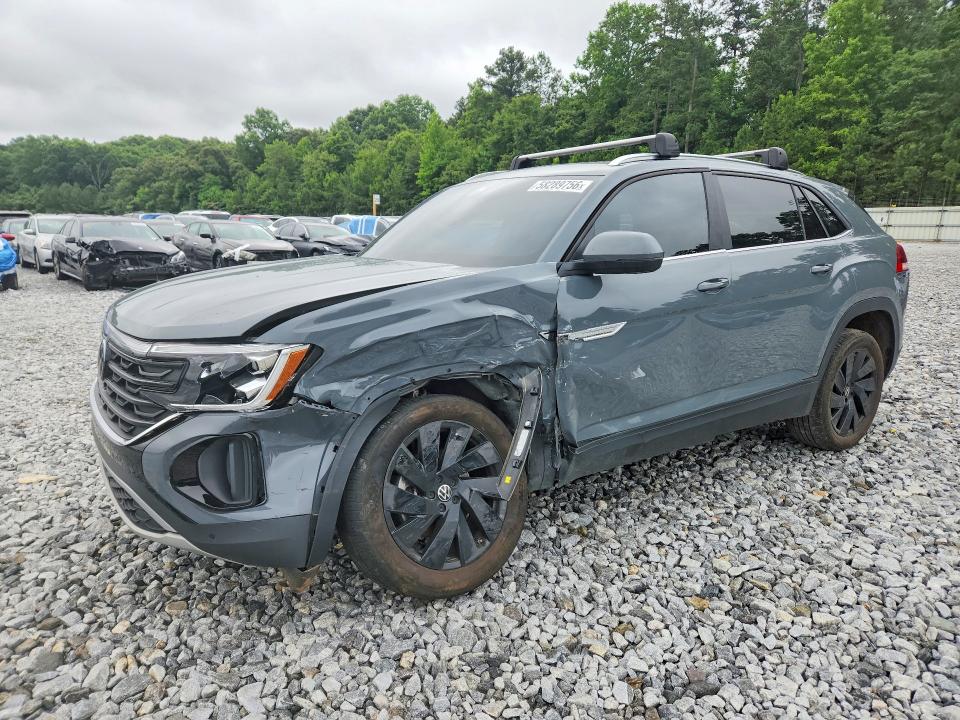 58289756 :رقم المزاد ، 1V2JE2CA5RC254013 vin ، 2024 Volkswagen Atlas Cross Sport مزاد بيع
