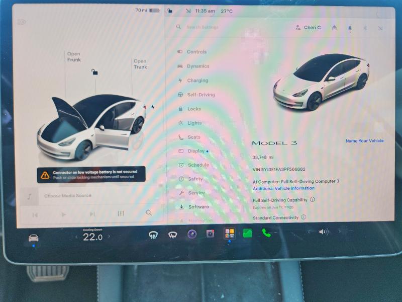 Aukcja sprzedaży 2023 Tesla Model 3, vin: 5YJ3E1EA3PF566882, numer aukcji: 55533876