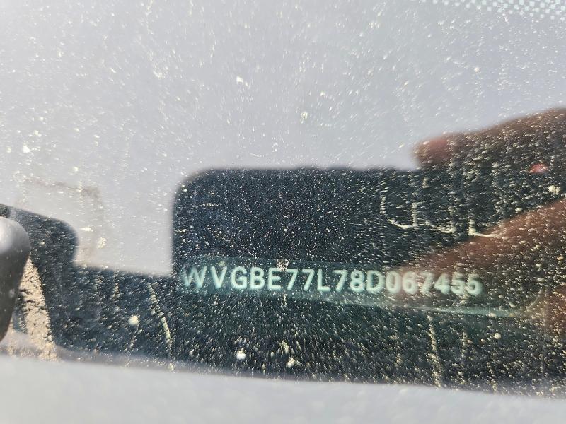 55403186 :رقم المزاد ، WVGBE77L78D067455 vin ، 2008 Volkswagen Touareg 2 مزاد بيع