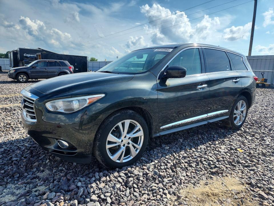 55165966 :رقم المزاد ، 5N1AL0MM7DC300322 vin ، 2013 Infiniti Jx35 مزاد بيع