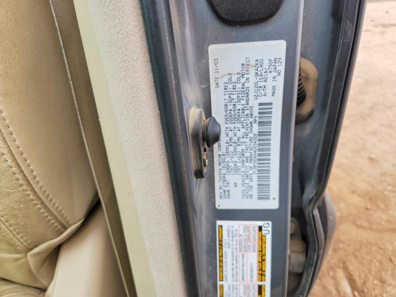 Продаж на аукціоні авто 2004 Lexus Gx, vin: JTJBT20XX40034328, номер лоту: 56125606