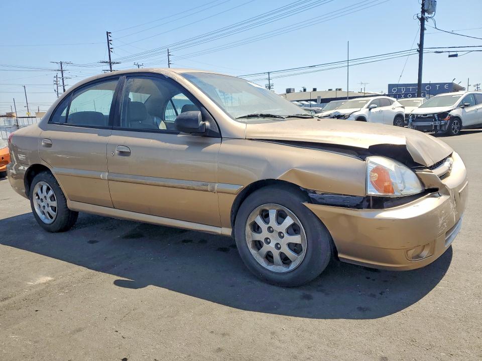 2005 Kia Rio მანქანა იყიდება აუქციონზე, vin: KNADC125556399027, აუქციონის ნომერი: 56168836