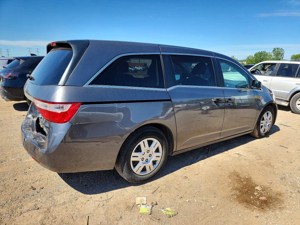 2011 Honda Odyssey მანქანა იყიდება აუქციონზე, vin: 5FNRL5H2XBB024845, აუქციონის ნომერი: 58373296