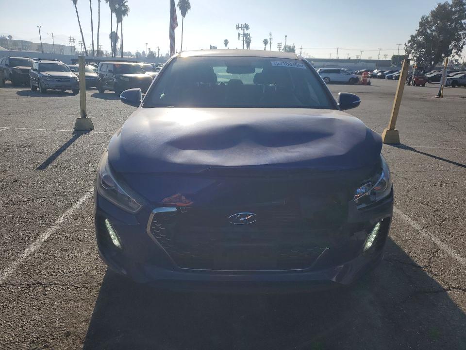 Продажа на аукционе авто 2018 Hyundai Elantra Gt, vin: KMHH35LEXJU079598, номер лота: 57188356