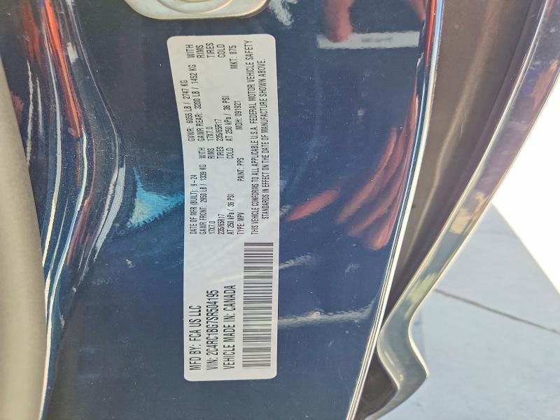 57906246 :رقم المزاد ، 2C4RC1BG7SR504195 vin ، 2025 Chrysler Pacifica مزاد بيع