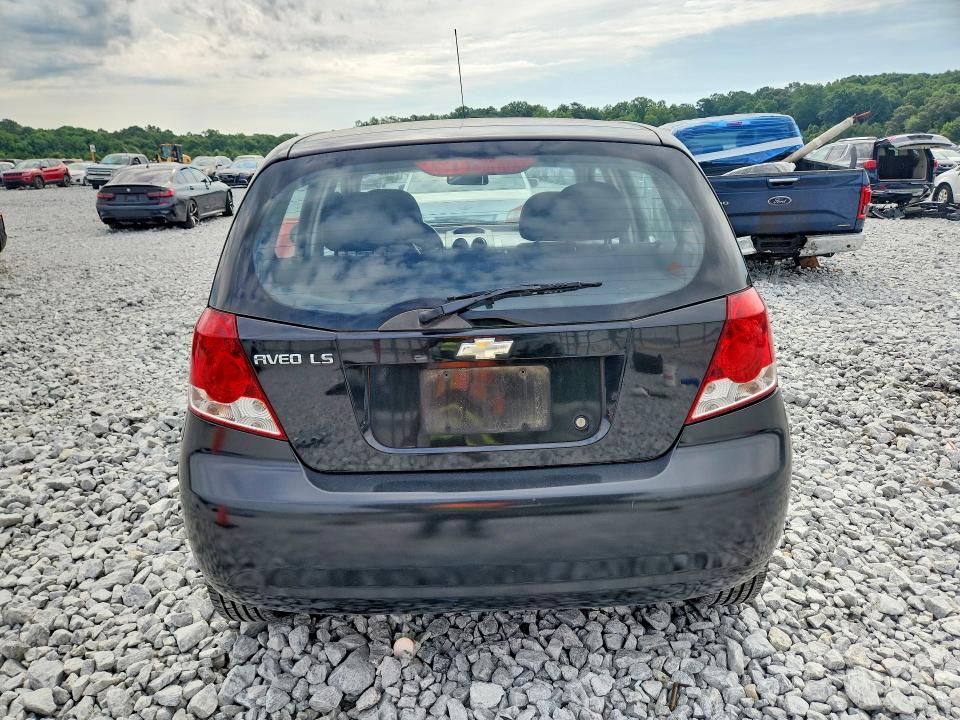 2006 Chevrolet Aveo მანქანა იყიდება აუქციონზე, vin: KL1TD66636B620541, აუქციონის ნომერი: 58459456