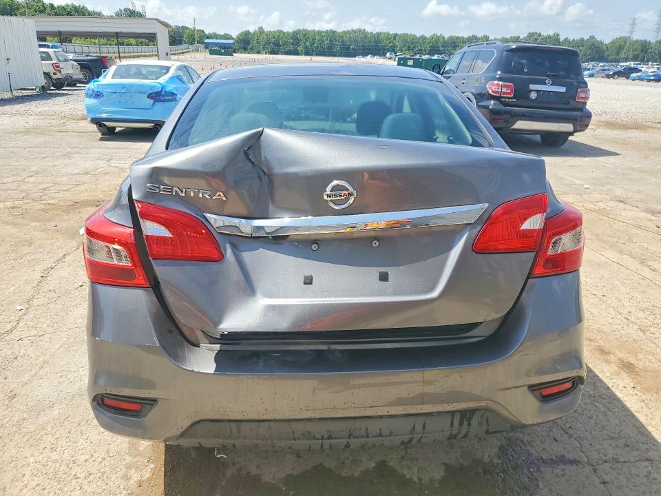 59297296 :رقم المزاد ، 3N1AB7AP0KY291565 vin ، 2019 Nissan Sentra مزاد بيع