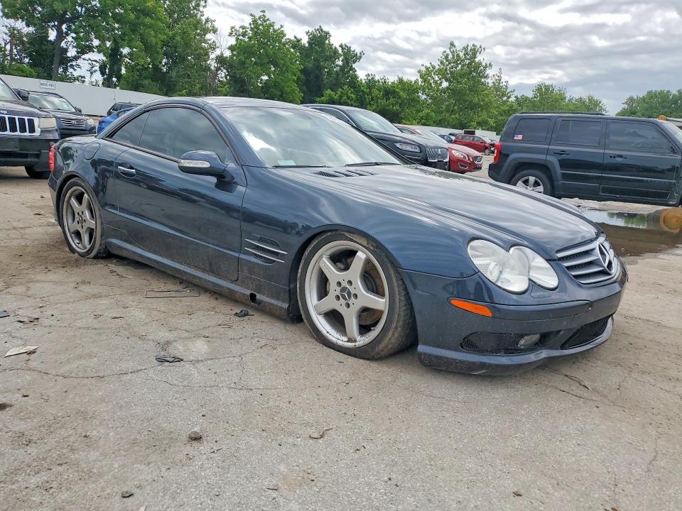 2003 Mercedes-benz Sl მანქანა იყიდება აუქციონზე, vin: WDBSK75F93F051604, აუქციონის ნომერი: 56671076
