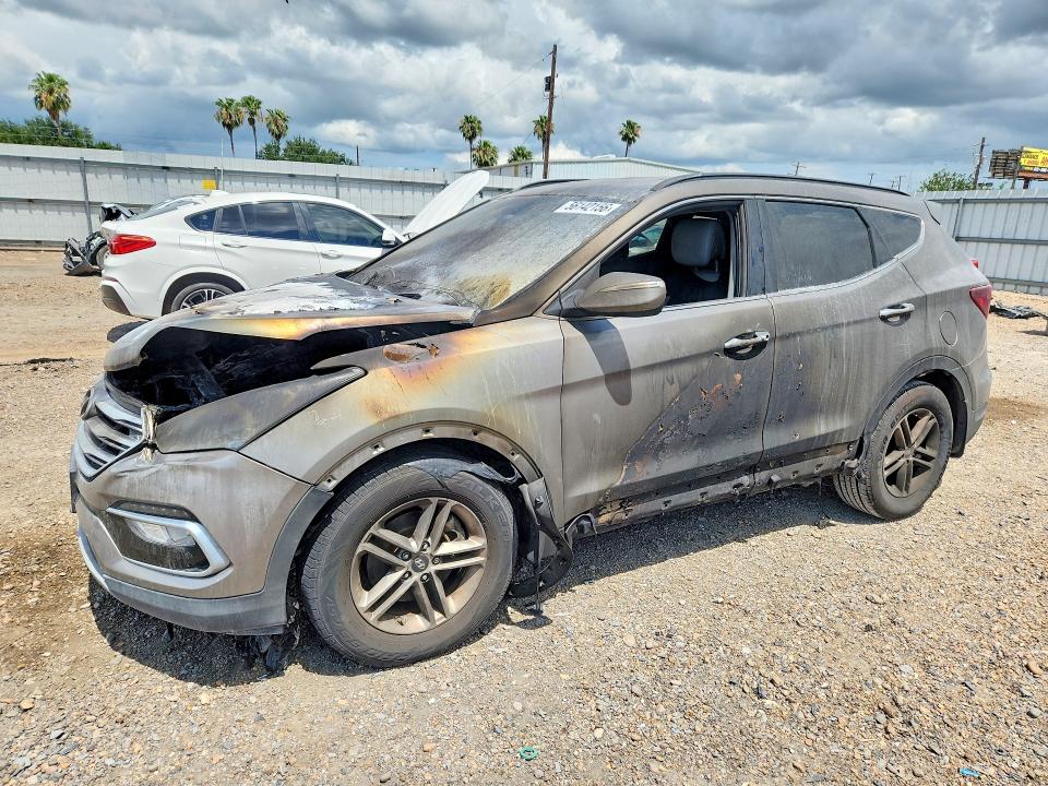 2018 Hyundai Santa Fe Sport მანქანა იყიდება აუქციონზე, vin: 5XYZU3LB7JG559759, აუქციონის ნომერი: 56142156