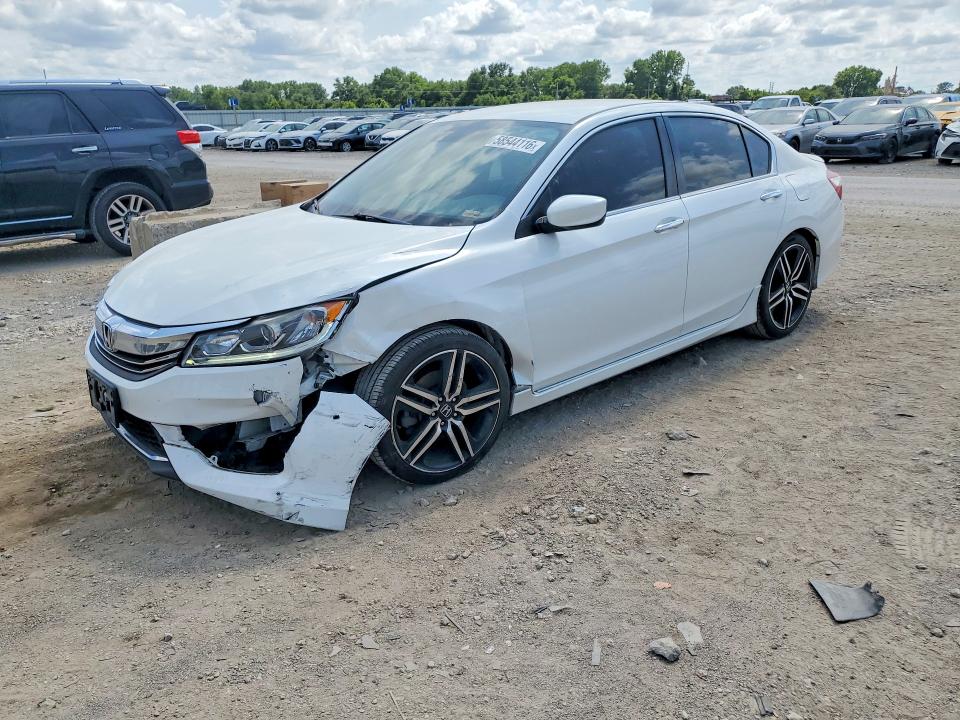 2017 Honda Accord მანქანა იყიდება აუქციონზე, vin: 1HGCR2F69HA022340, აუქციონის ნომერი: 58544116
