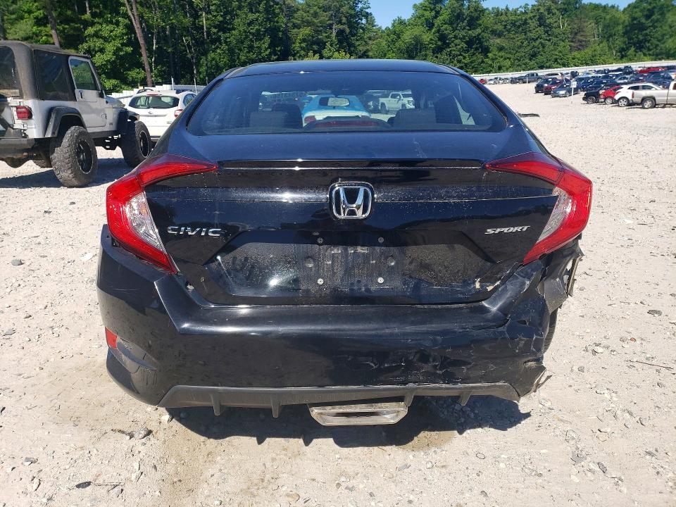 57343156 :رقم المزاد ، 19XFC2E88LE020715 vin ، 2020 Honda Civic مزاد بيع