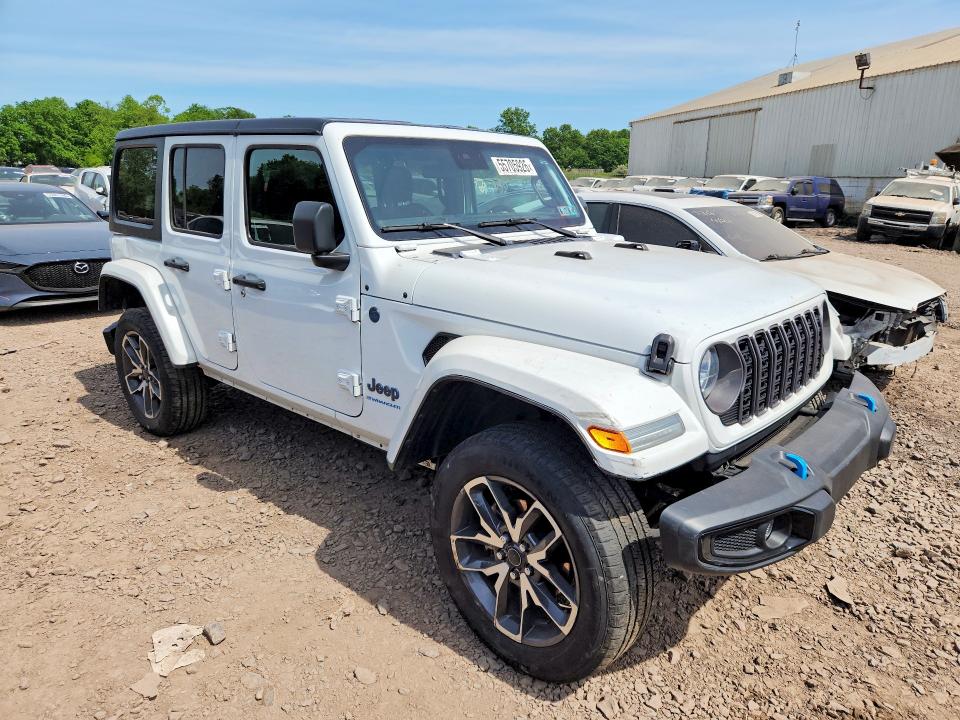 Продажа на аукционе авто 2024 Jeep Wrangler, vin: 1C4RJXN62RW145268, номер лота: 55705926