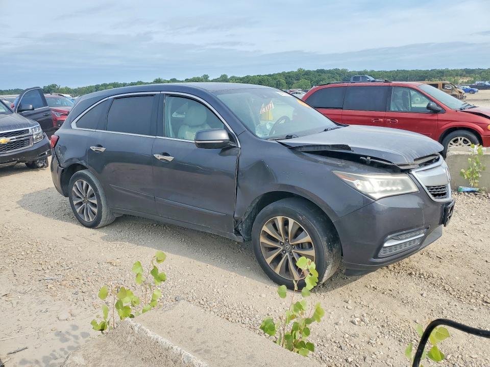 2016 Acura Mdx მანქანა იყიდება აუქციონზე, vin: 5FRYD3H43GB002190, აუქციონის ნომერი: 58413826