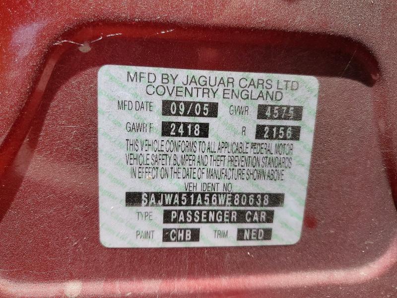 Продажа на аукционе авто 2006 Jaguar X-type, vin: SAJWA51A56WE80638, номер лота: 55842016