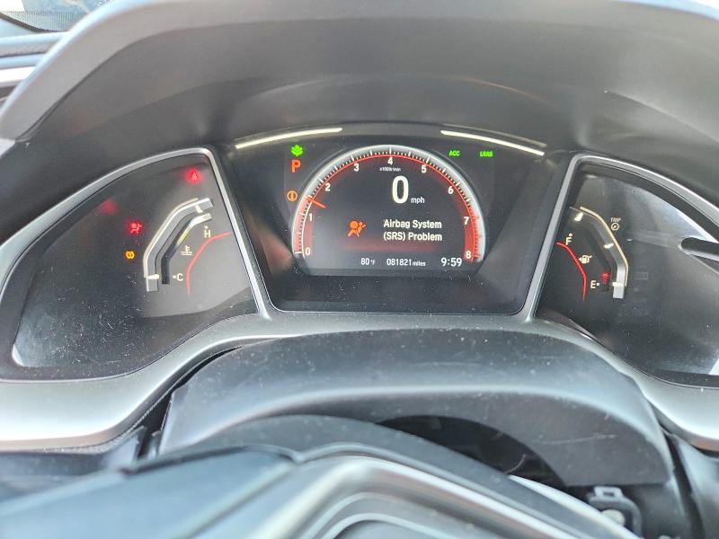 58405756 :رقم المزاد ، 2HGFC2F85KH566536 vin ، 2019 Honda Civic مزاد بيع