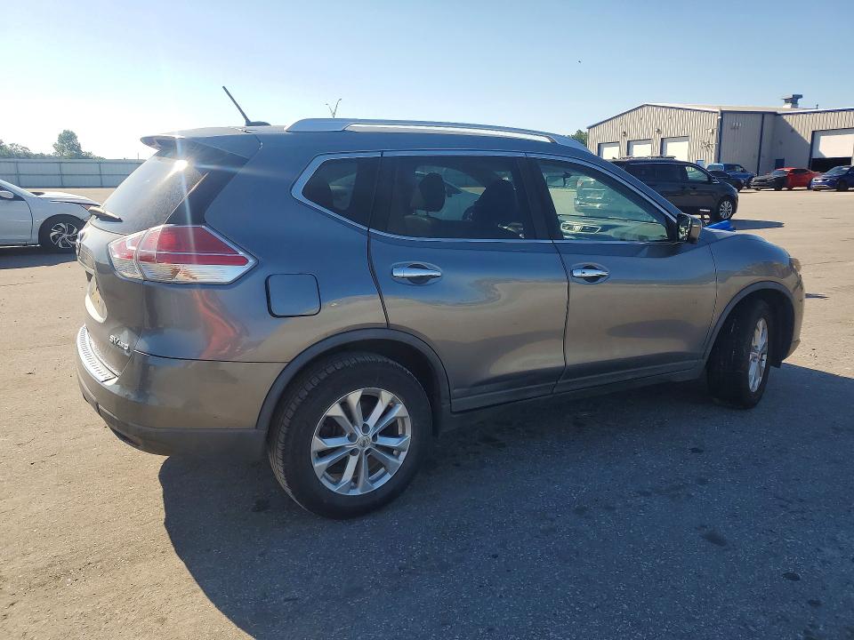 Продаж на аукціоні авто 2016 Nissan Rogue, vin: KNMAT2MV8GP653853, номер лоту: 58806186