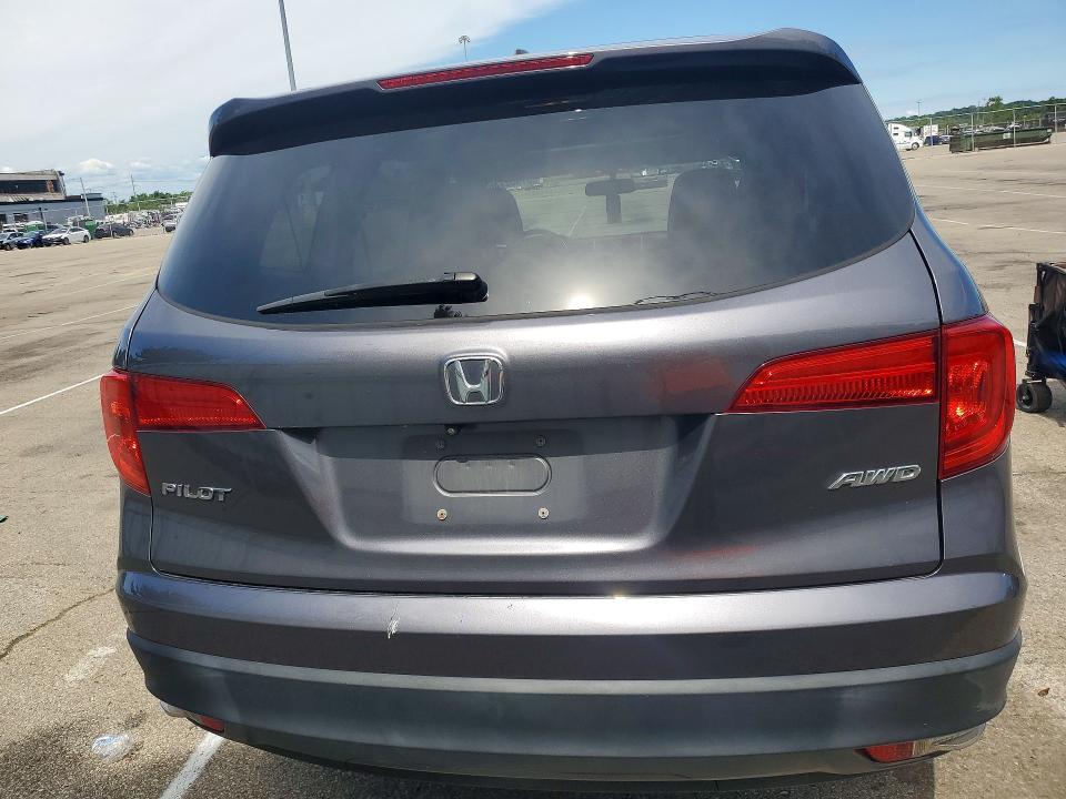 2016 Honda Pilot მანქანა იყიდება აუქციონზე, vin: 5FNYF6H5XGB041154, აუქციონის ნომერი: 57352736