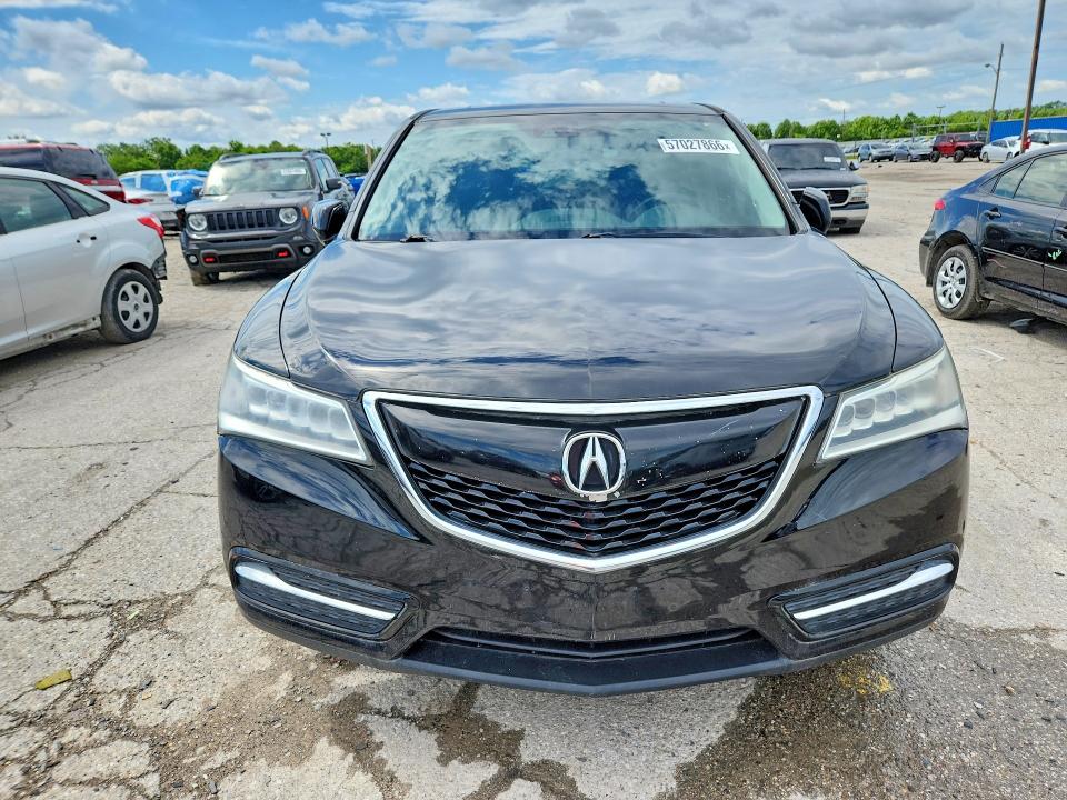 Продажа на аукционе авто 2014 Acura Mdx, vin: 5FRYD4H68EB010371, номер лота: 57027866