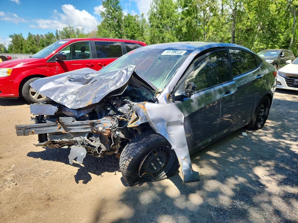 Aukcja sprzedaży 2017 Hyundai Accent, vin: KMHCT4AEXHU184207, numer aukcji: 58708226