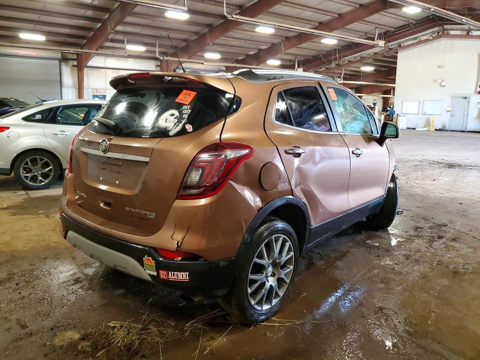 2017 Buick Encore მანქანა იყიდება აუქციონზე, vin: KL4CJ2SB4HB034392, აუქციონის ნომერი: 58379666