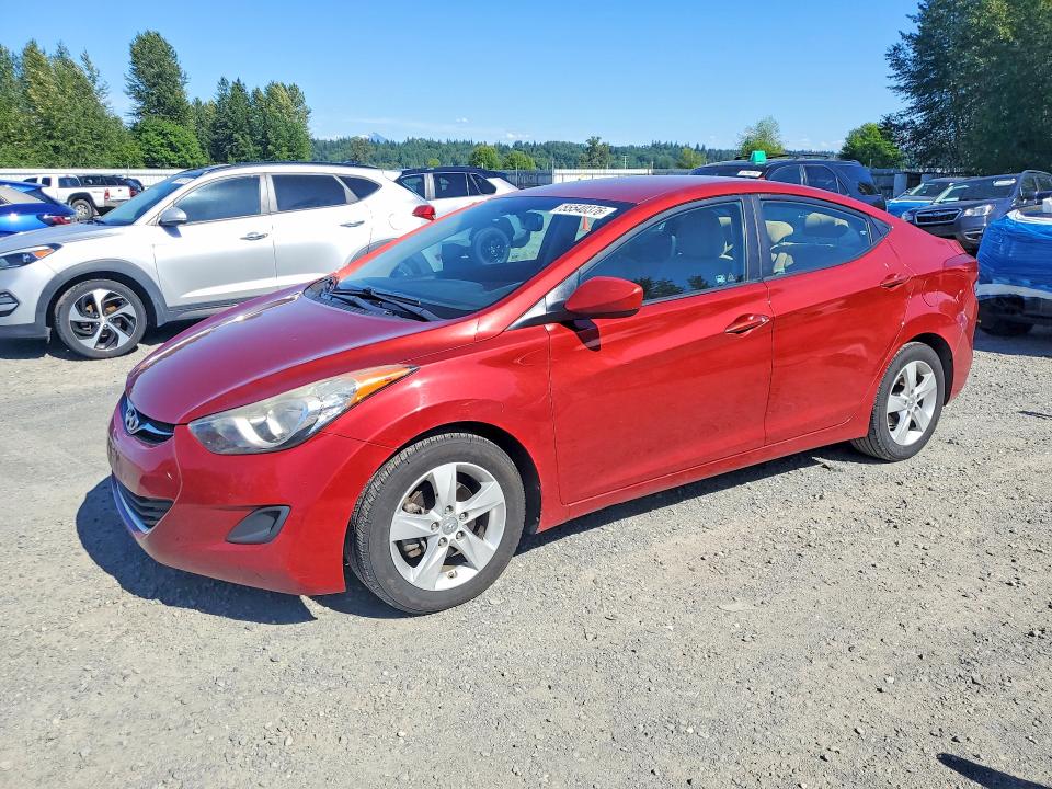 2013 Hyundai Elantra მანქანა იყიდება აუქციონზე, vin: KMHDH4AE7DU803538, აუქციონის ნომერი: 55540376