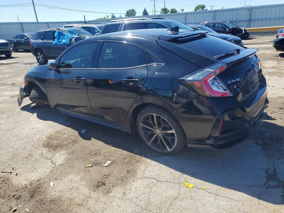 57174006 :رقم المزاد ، SHHFK7G44MU221614 vin ، 2021 Honda Civic مزاد بيع