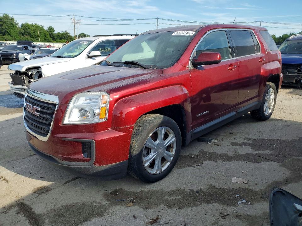 56092166 :رقم المزاد ، 2GKALMEK5H6164199 vin ، 2017 Gmc Terrain مزاد بيع